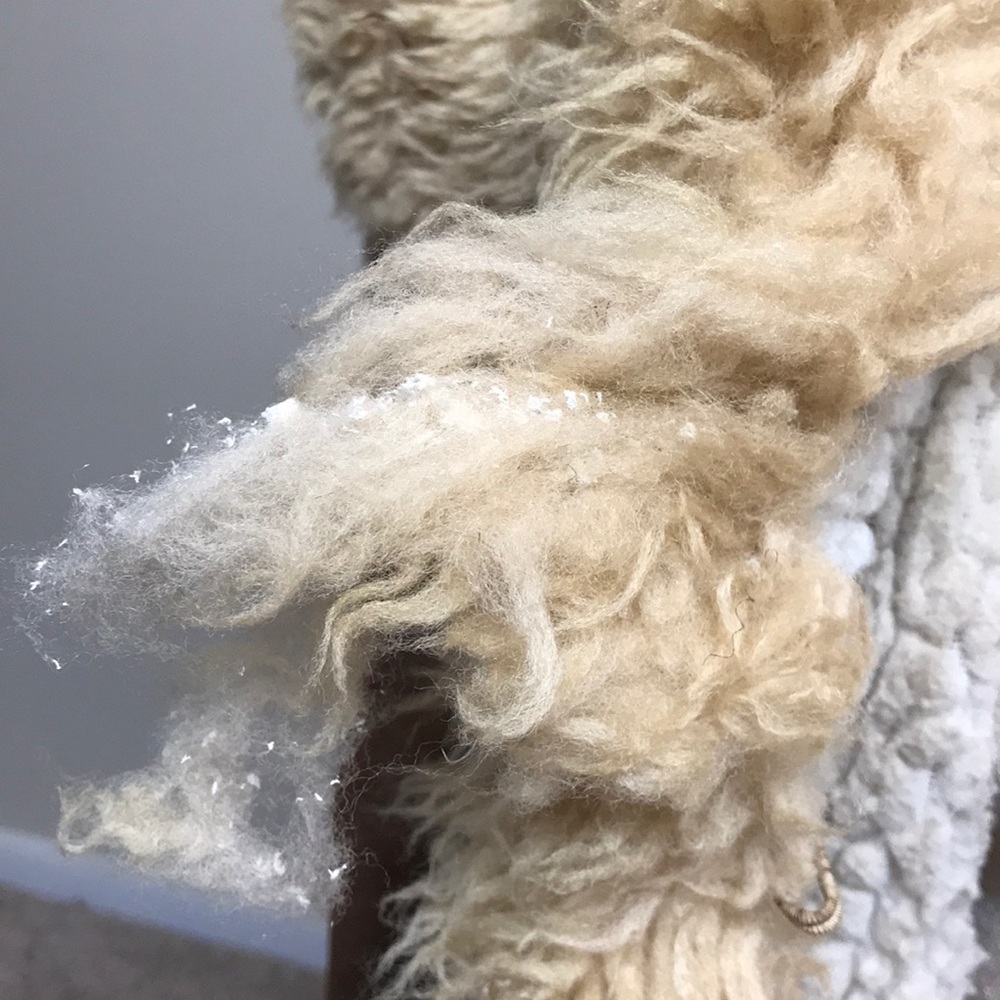 Vintage Winter Suede Coat - Picture 12 of 16